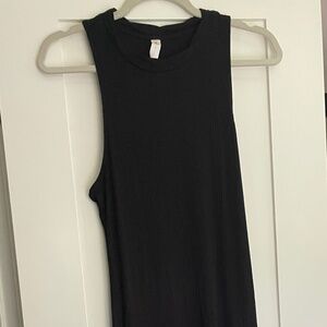 Daily Practice by Anthropologie Casual Midi Dress Mock Sleeveless